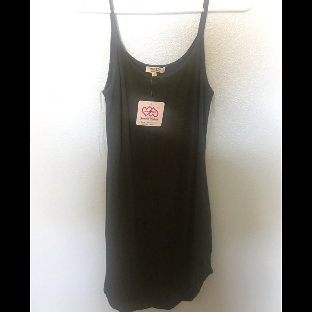 Olive mini dress
